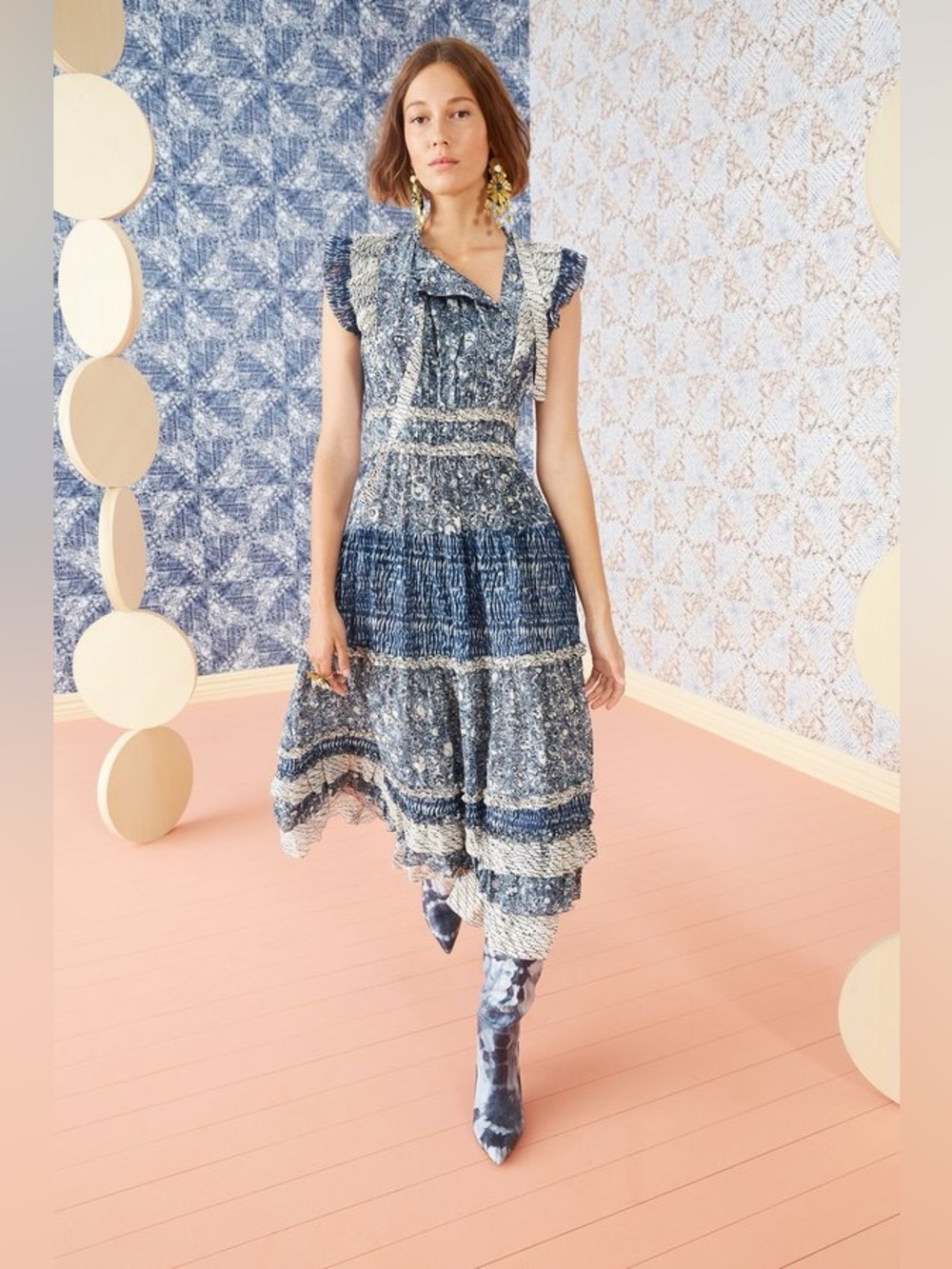 Ulla Johnson Kiri Midi Dress